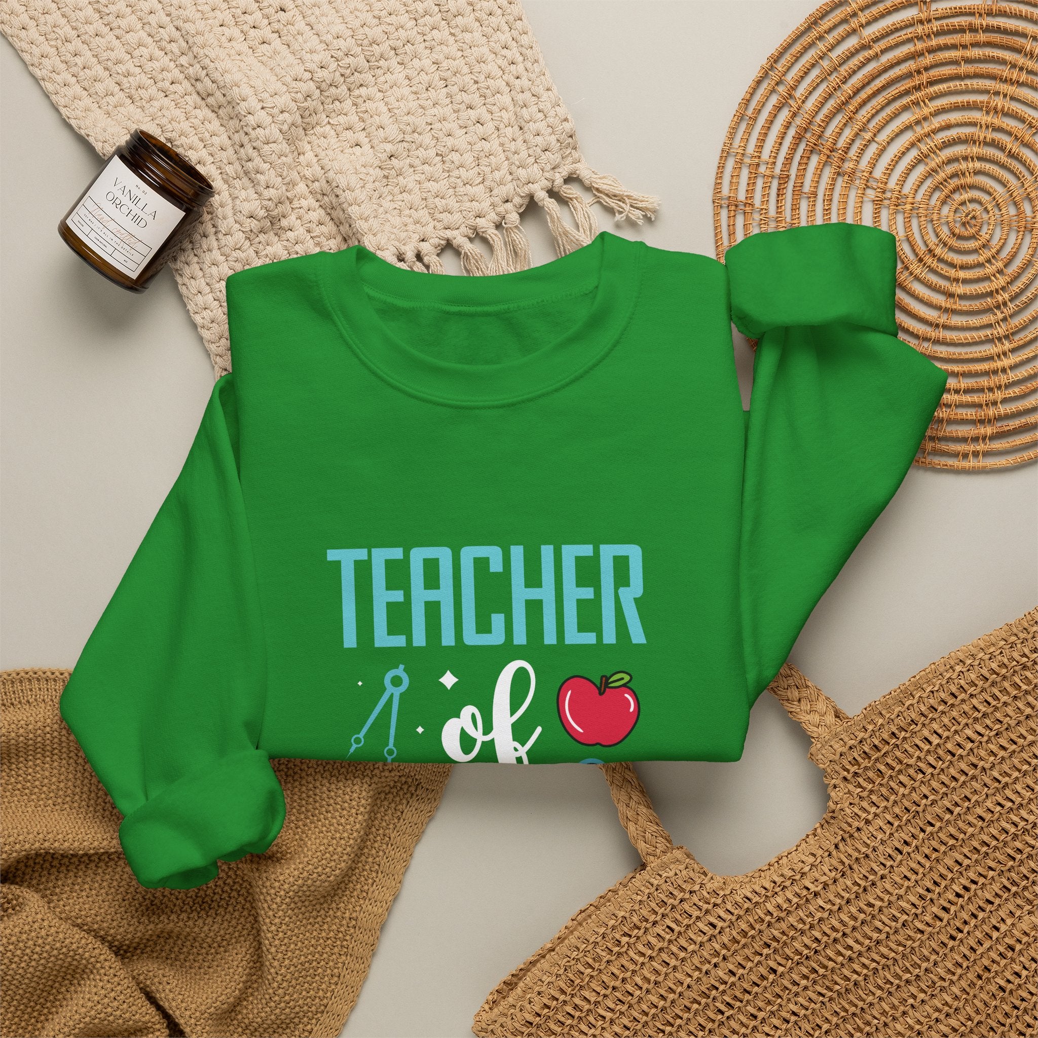 Teacher of Tiny Humans Sweatshirt — Funny Teacher Gift Appreciation Crewneck