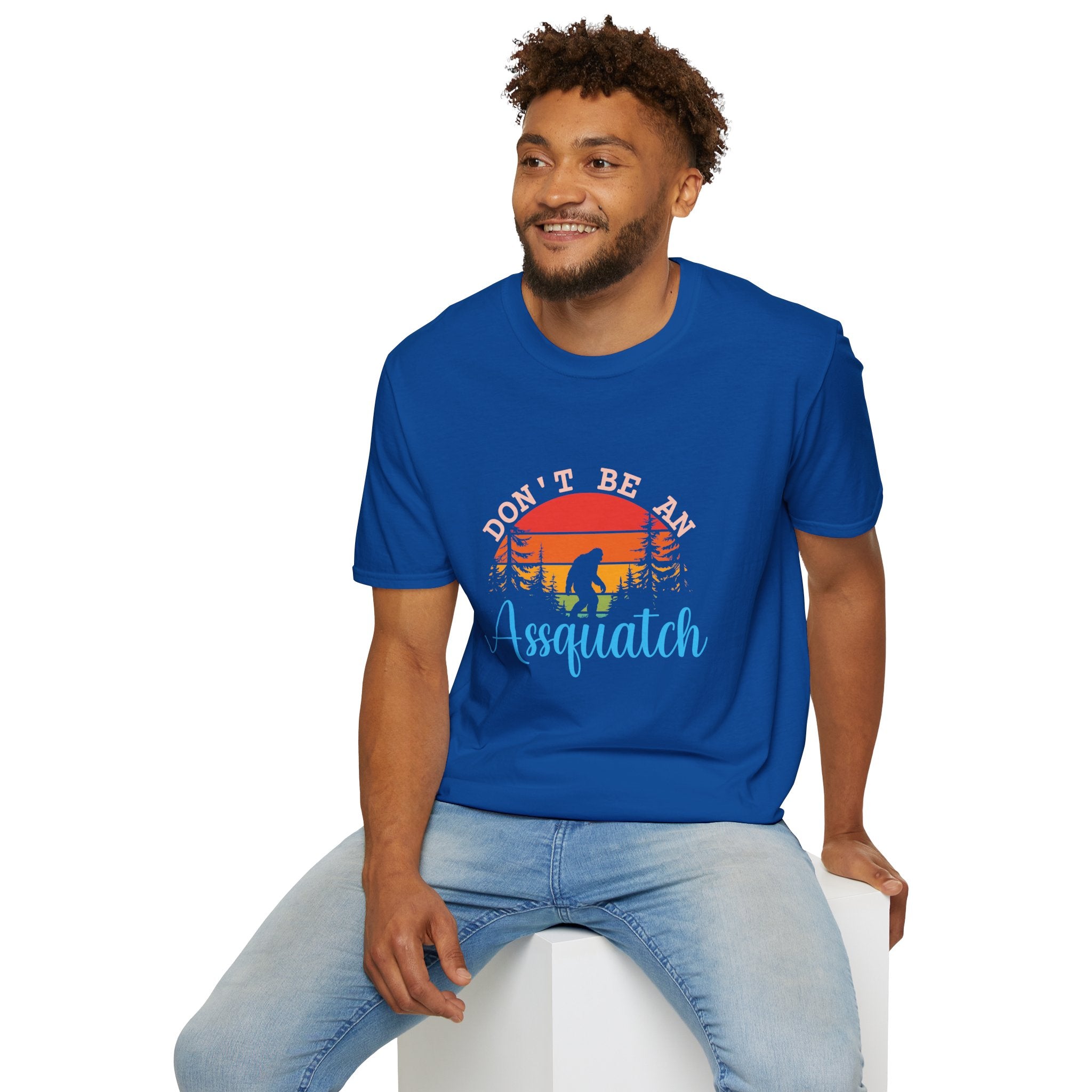 Don't Be An Assquatch T-Shirt — Funny Bigfoot Gift Sasquatch Sunset Graphic Tee