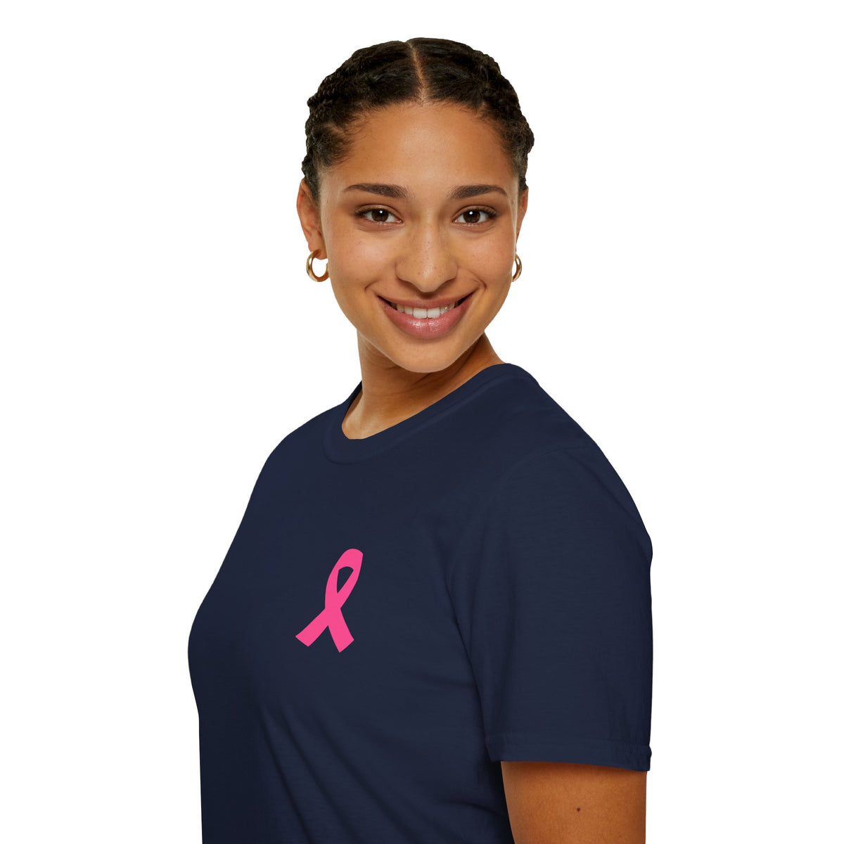 Pink Ribbon Support Squad Breast Cancer Awareness T-Shirt