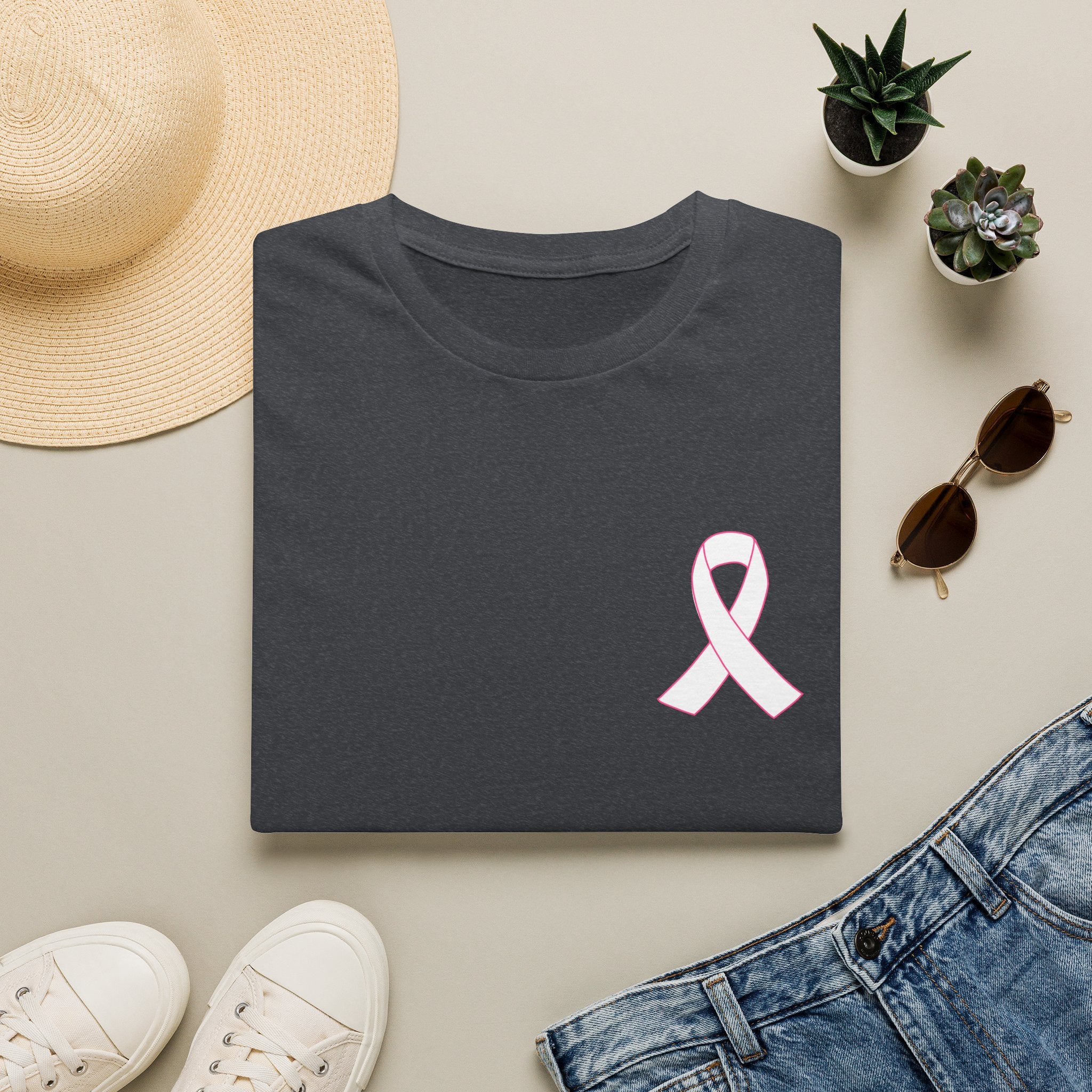 Cancer Grabbed My Boob Now I'm Going to Kick Its Ass T-Shirt — Funny Breast Cancer Awareness Gift