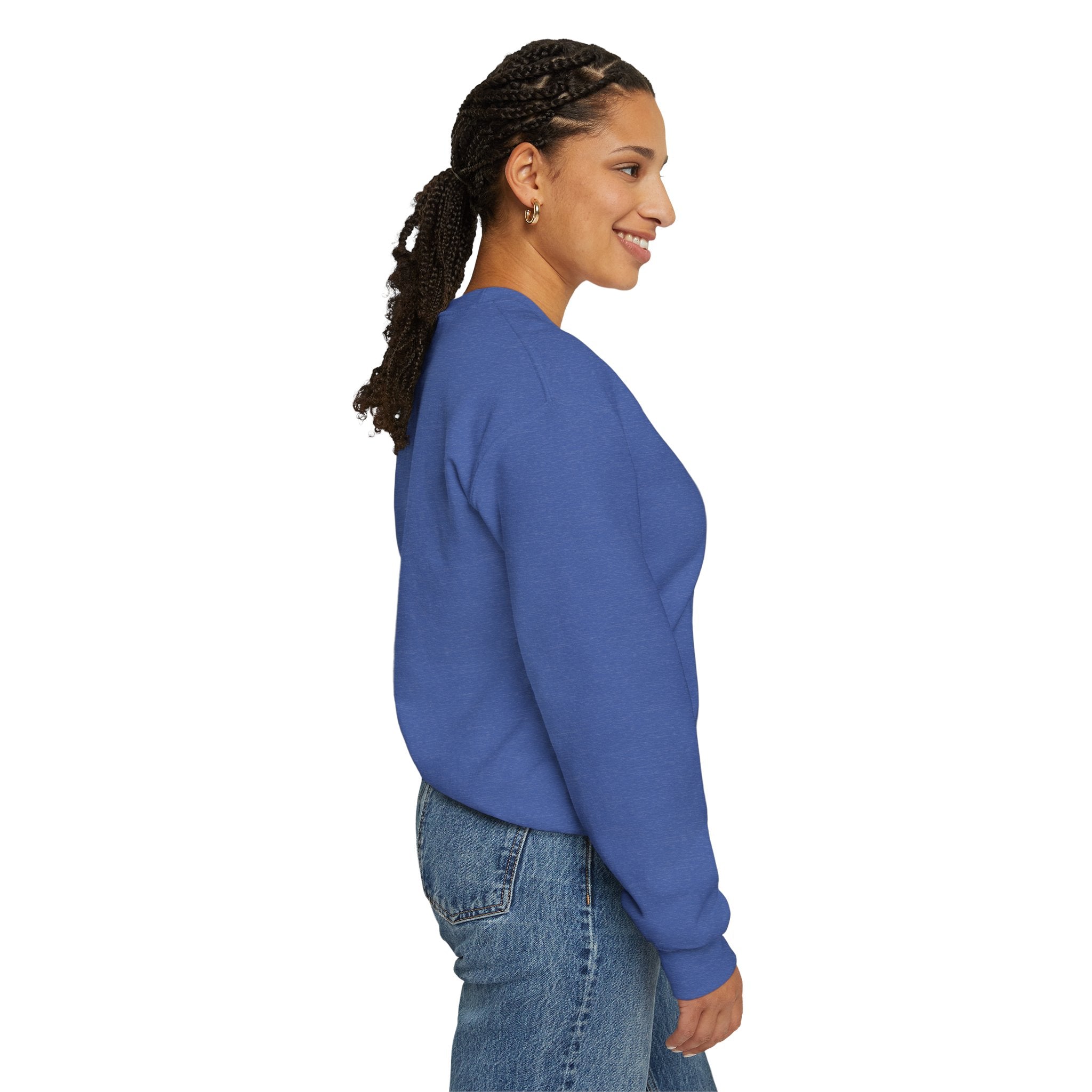 Faith Cowboy Boots Sweatshirt — "Walk by Faith, Even When You Cannot See" Christian Crewneck
