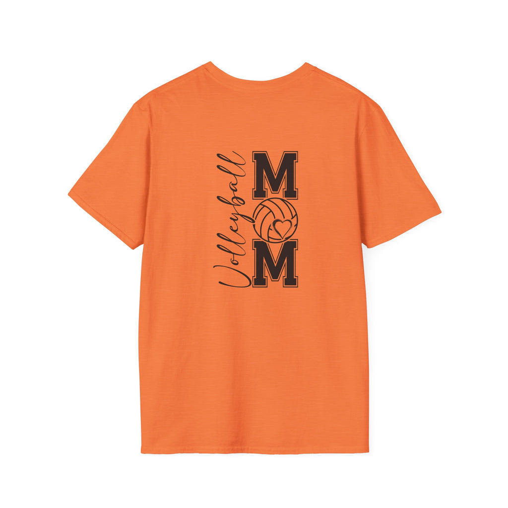 Volleyball Mom T-Shirt — Cute Game Day Gift for Sports Moms Script Graphic Tee