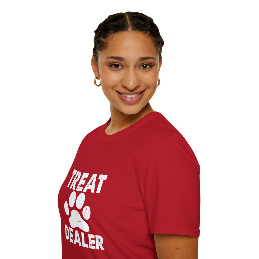 Treat Dealer T-Shirt — Funny Dog Paw Pet Lover Tee