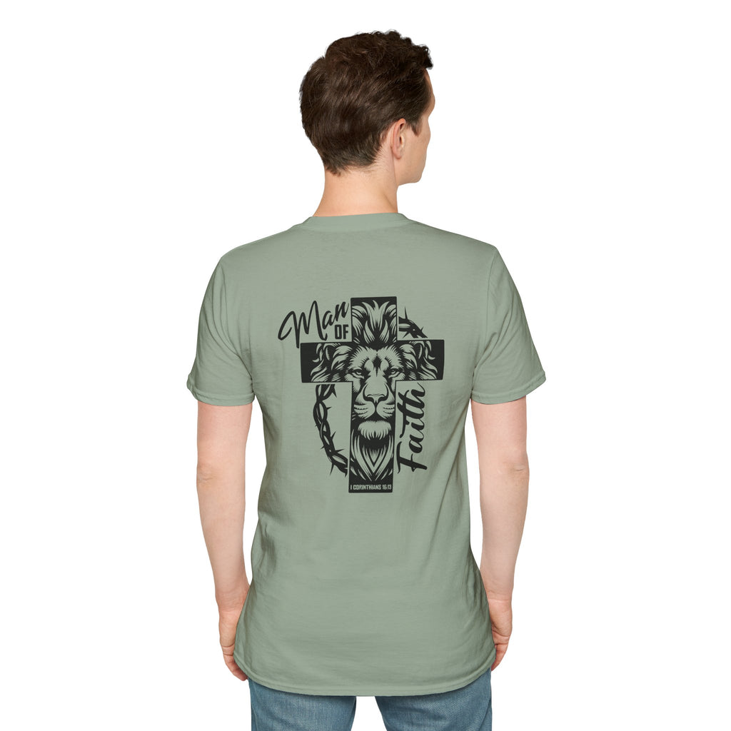 Cross with Crown of Thorns T-Shirt — Christian Faith Tee