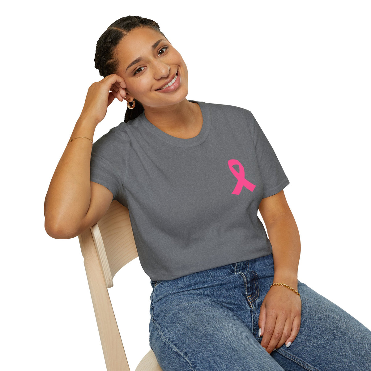Breast Cancer Support T-Shirt - My Daughter's Fight Is My Fight