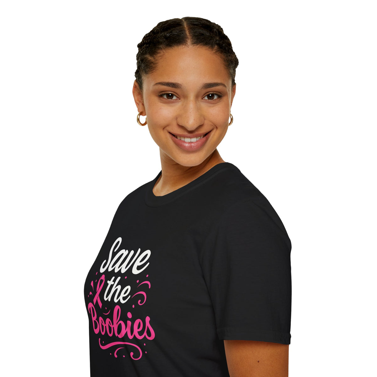 Save the Boobies Breast Cancer Awareness T-Shirt