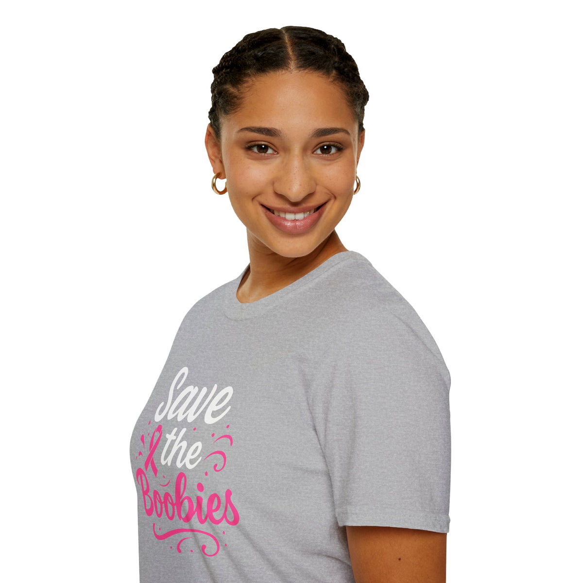 Save the Boobies Breast Cancer Awareness T-Shirt