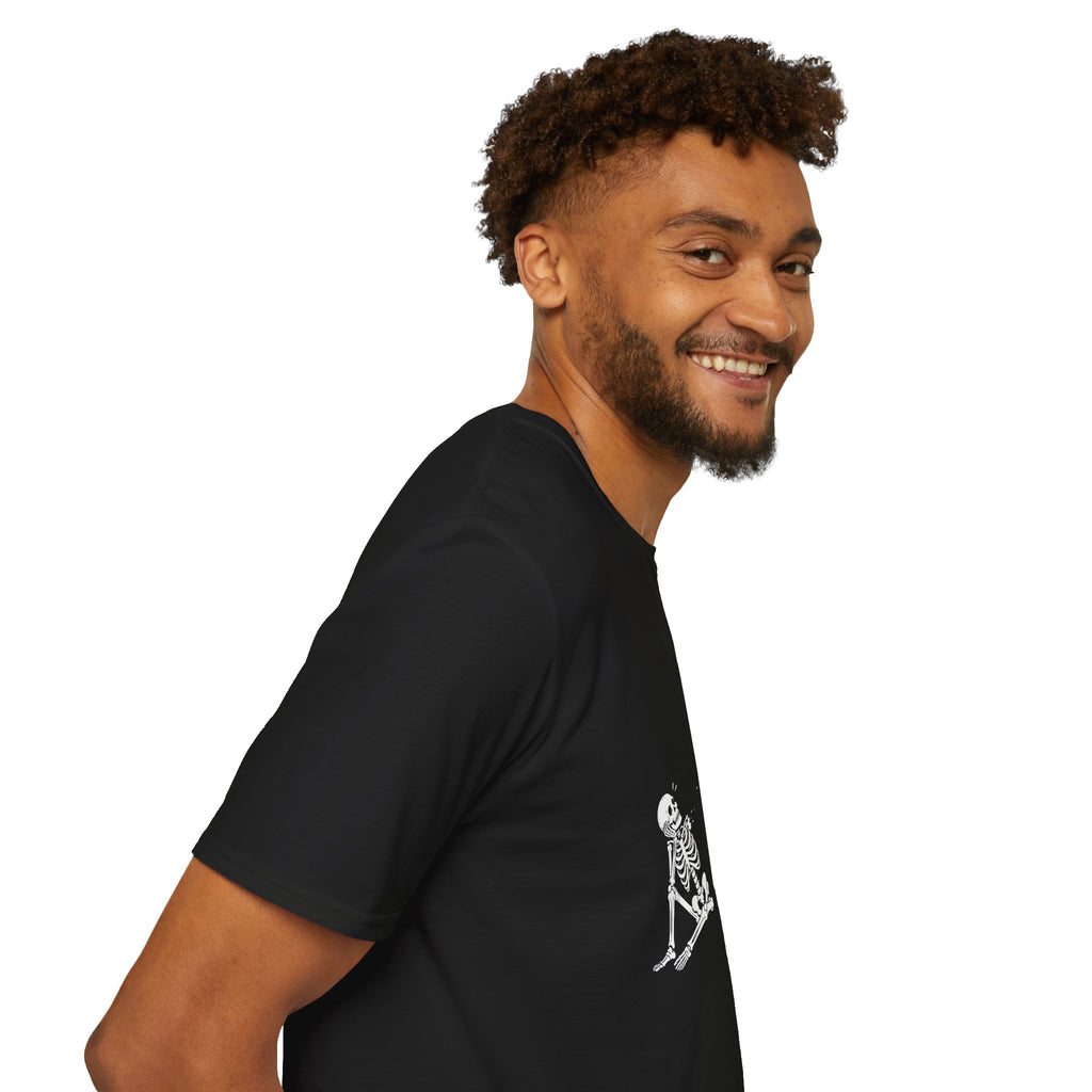 Funny Skeleton Balloon T-Shirt, Well Shit Graphic Tee