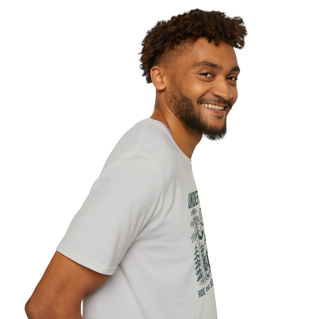 Undefeated Bigfoot T-Shirt — 'Hide and Seek Champion' Graphic Tee