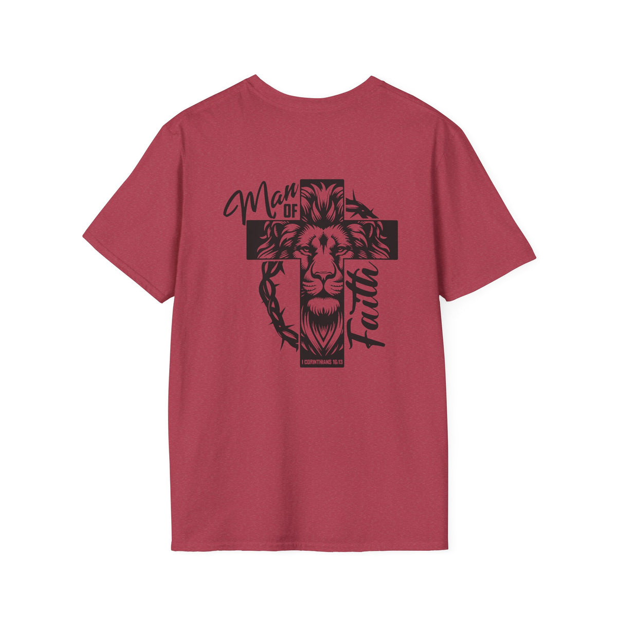 Cross with Crown of Thorns T-Shirt — Christian Faith Tee