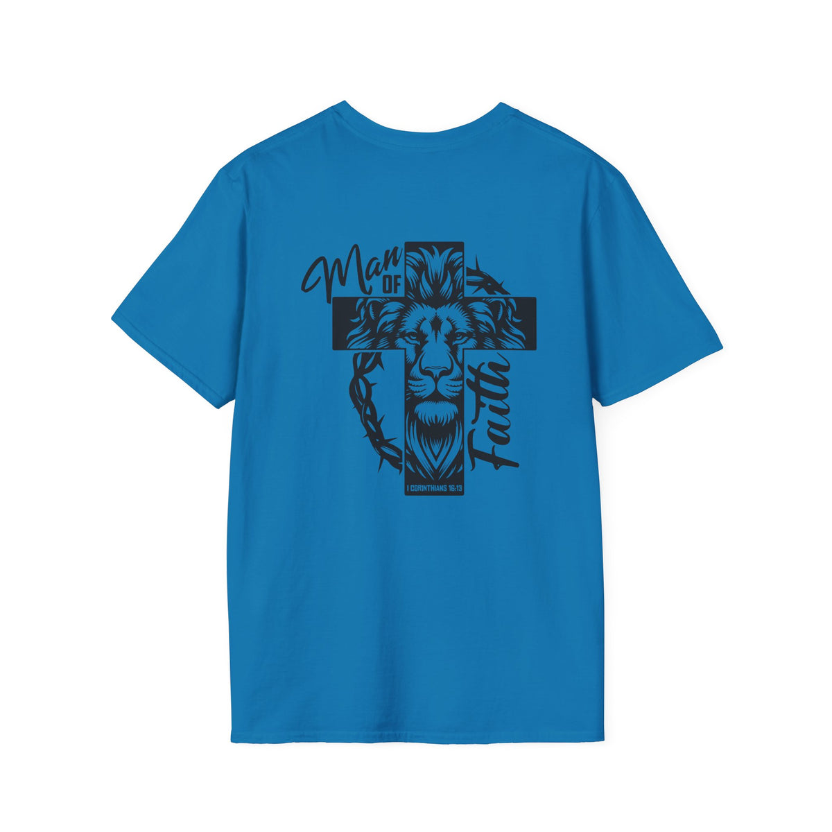 Cross with Crown of Thorns T-Shirt — Christian Faith Tee