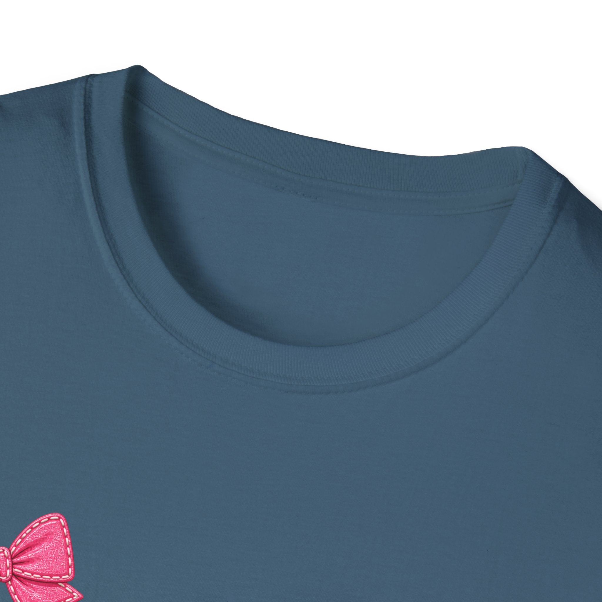 Floral Leopard TEACH T-Shirt — Cute Back-to-School Gift for Teachers Pink Bow Tee
