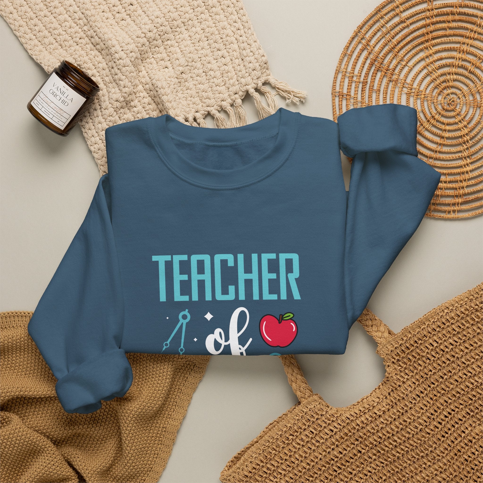 Teacher of Tiny Humans Sweatshirt — Funny Teacher Gift Appreciation Crewneck