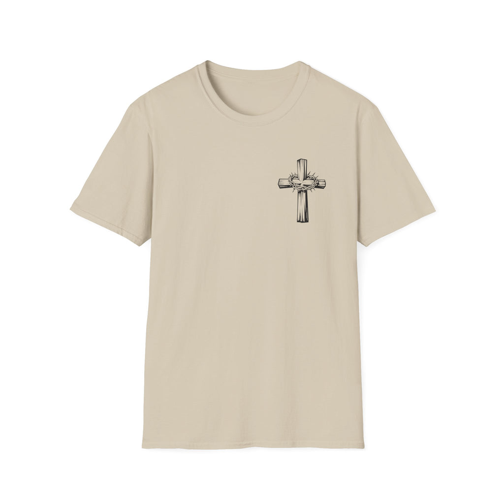 Cross with Crown of Thorns T-Shirt — Christian Faith Tee