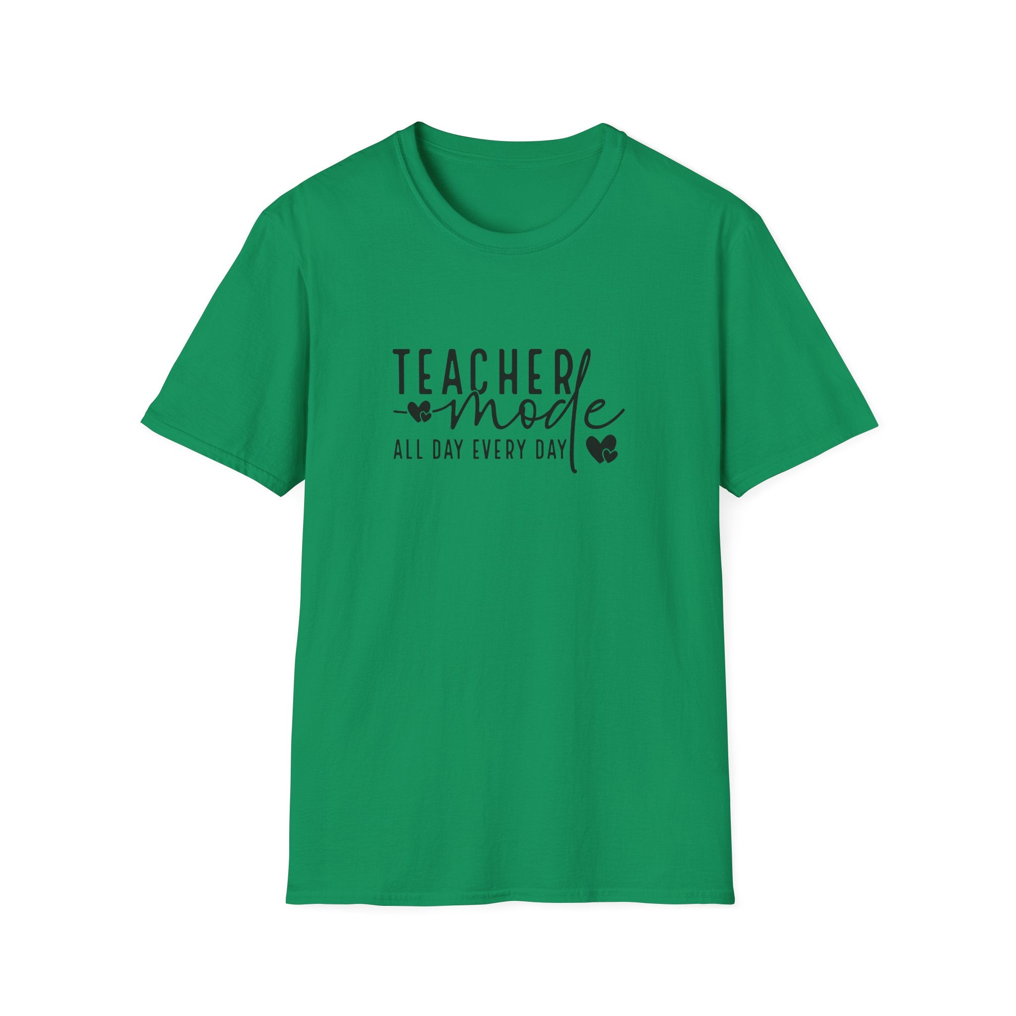 Teacher Mode All Day Every Day T-Shirt — Funny Teacher Gift Appreciation Graphic Tee