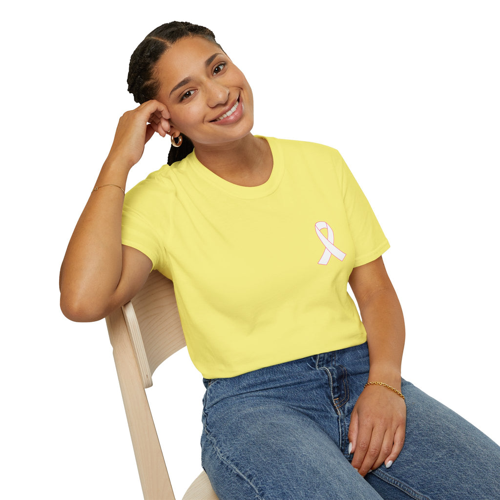 Cancer Grabbed My Boob Now I'm Going to Kick Its Ass T-Shirt — Funny Breast Cancer Awareness Gift