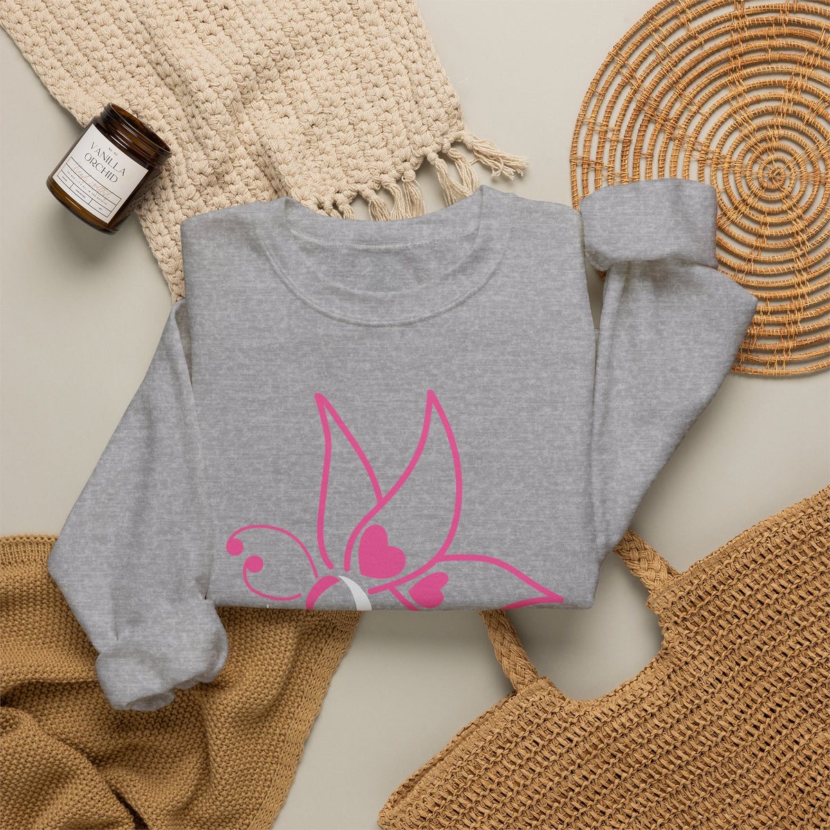 I Wear Pink for My Daughter Breast Cancer Sweatshirt