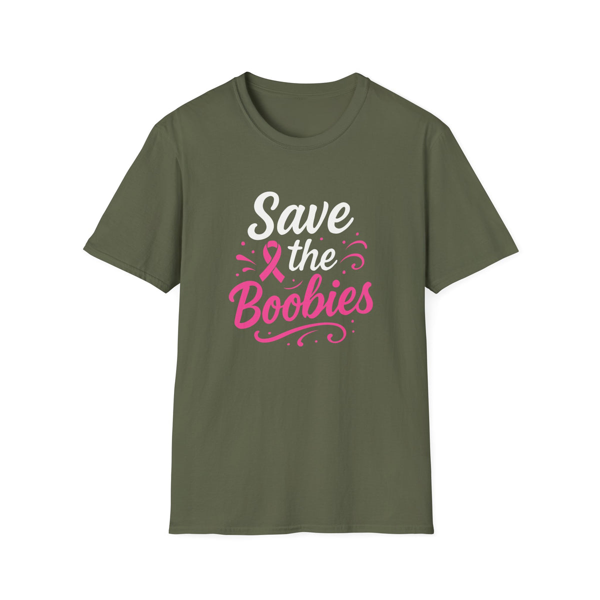 Save the Boobies Breast Cancer Awareness T-Shirt