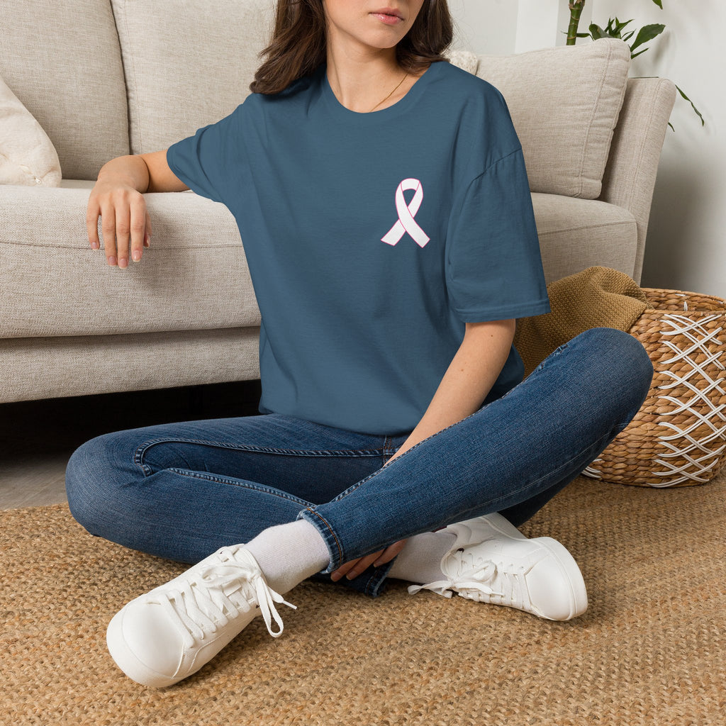 Cancer Grabbed My Boob Now I'm Going to Kick Its Ass T-Shirt — Funny Breast Cancer Awareness Gift
