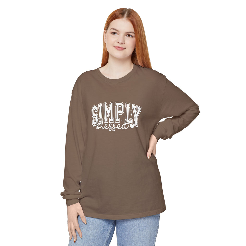 Simply Blessed Long Sleeve Tee