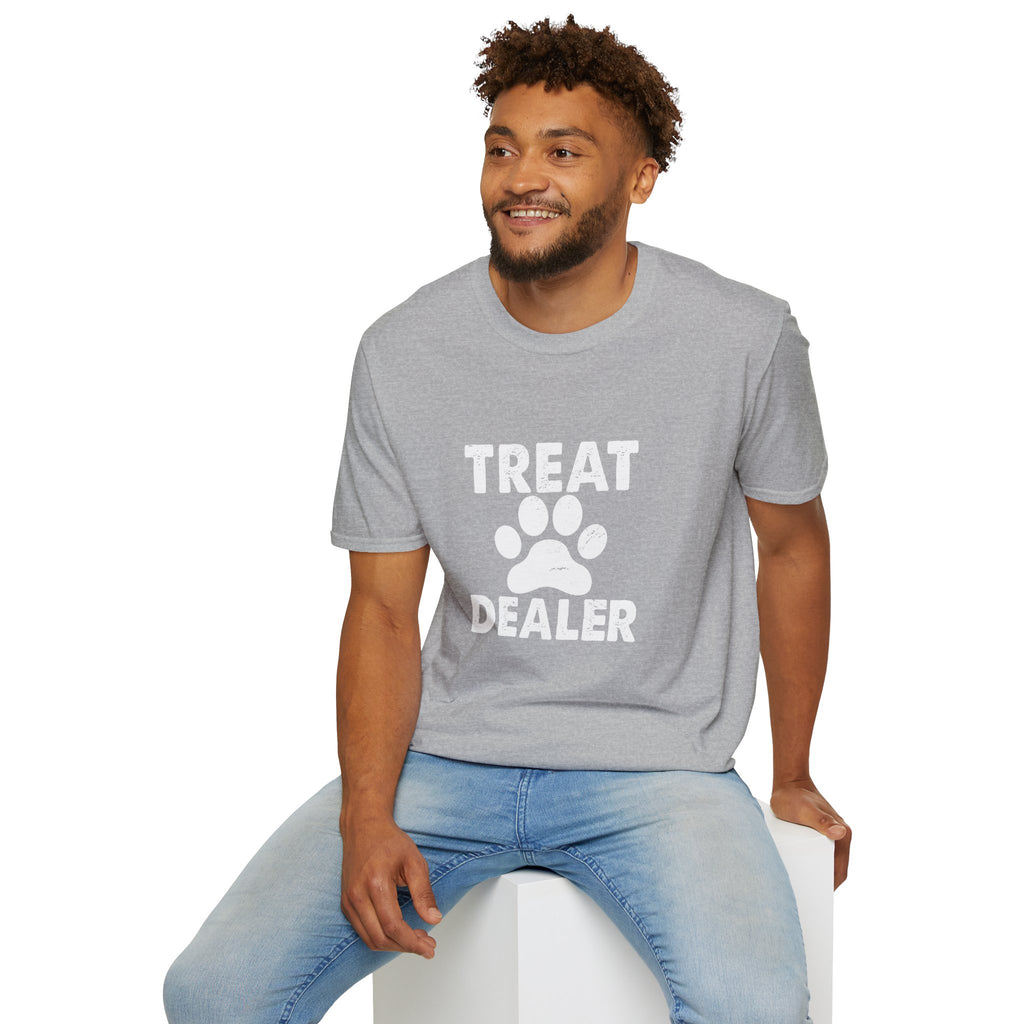 Treat Dealer T-Shirt — Funny Dog Paw Pet Lover Tee