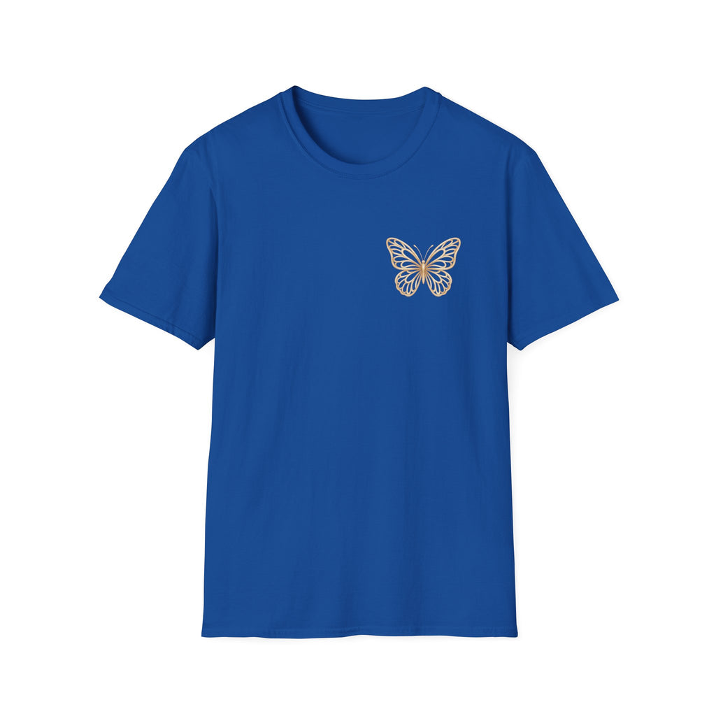 Created with a Purpose Butterfly T-Shirt Faith Graphic Tee