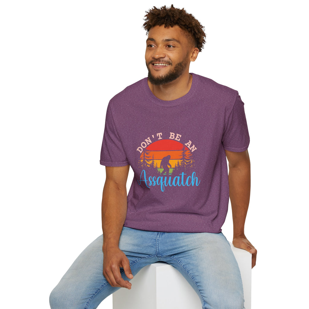 Don't Be An Assquatch T-Shirt — Funny Bigfoot Gift Sasquatch Sunset Graphic Tee
