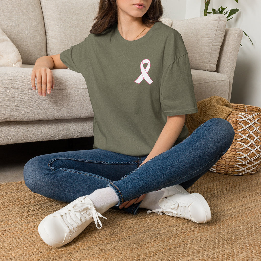 I Wear Pink for My Sister Breast Cancer Support T-Shirt