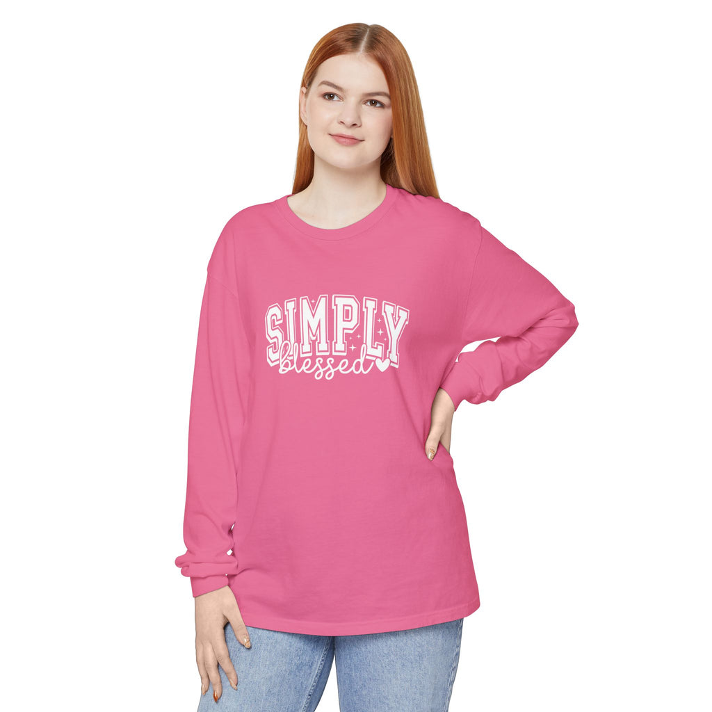 Simply Blessed Long Sleeve Tee