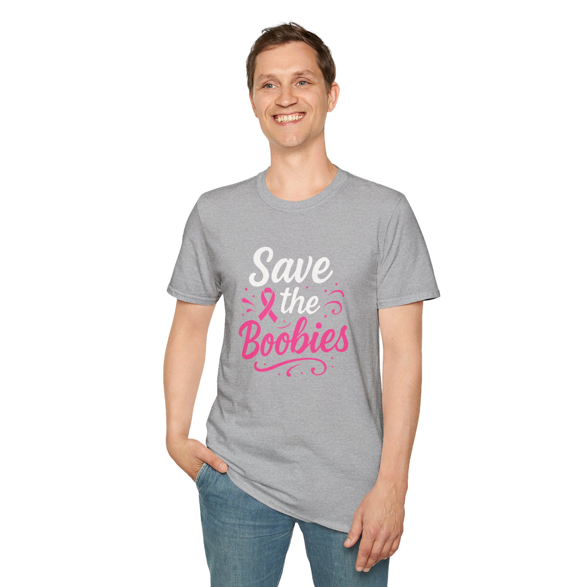 Save the Boobies Breast Cancer Awareness T-Shirt