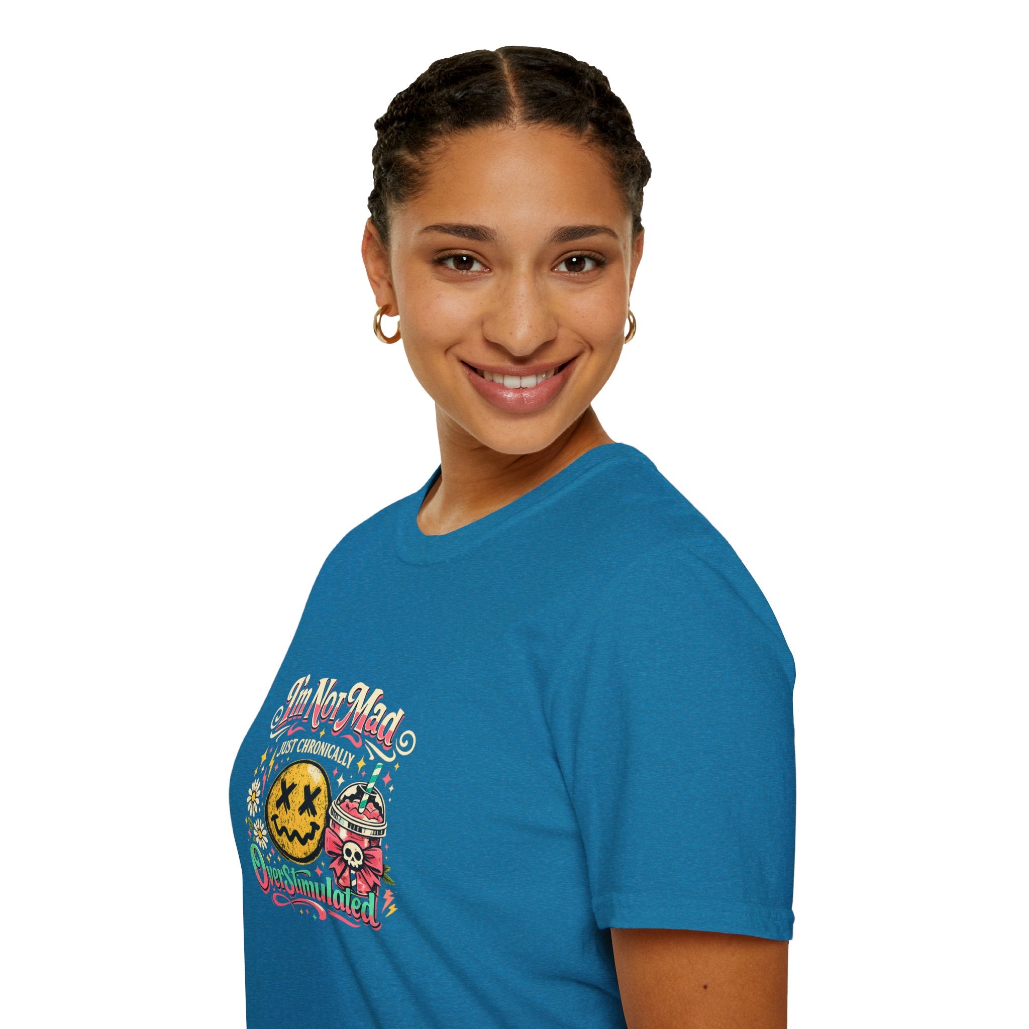 I'm Not Mad Kawaii Bubble Tea T-Shirt — Cute Funny Gift for Her Graphic Tee