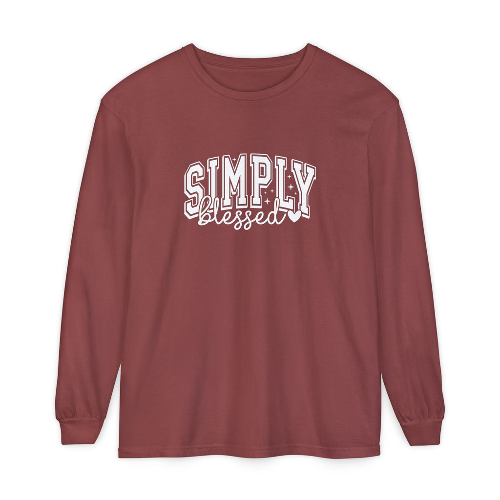Simply Blessed Long Sleeve Tee