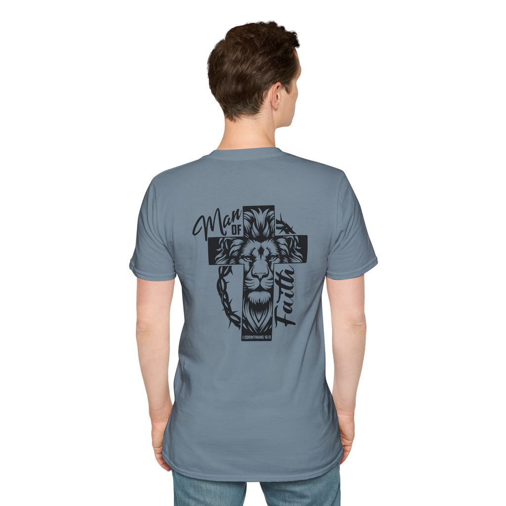 Cross with Crown of Thorns T-Shirt — Christian Faith Tee