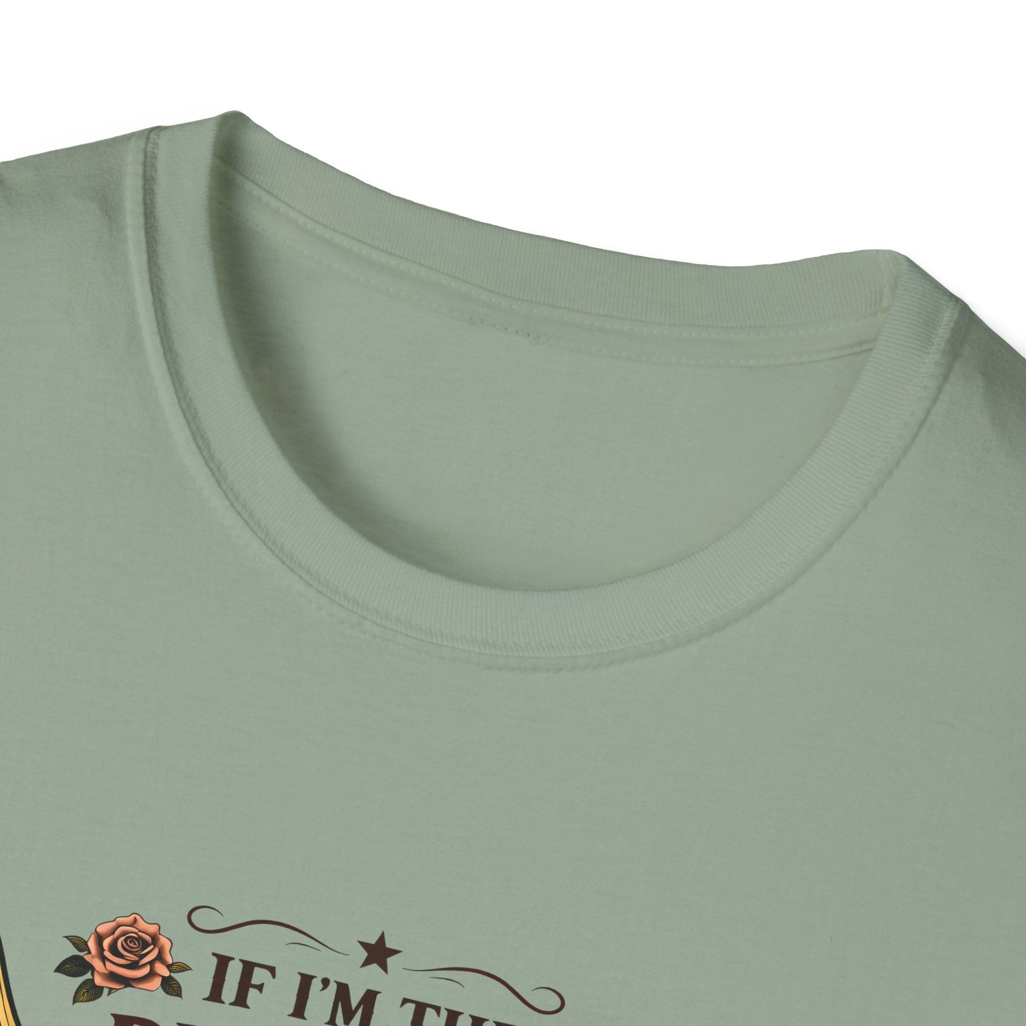 If I'm the Problem Bull Skull T-Shirt — Funny Sarcastic Western Gift for Women