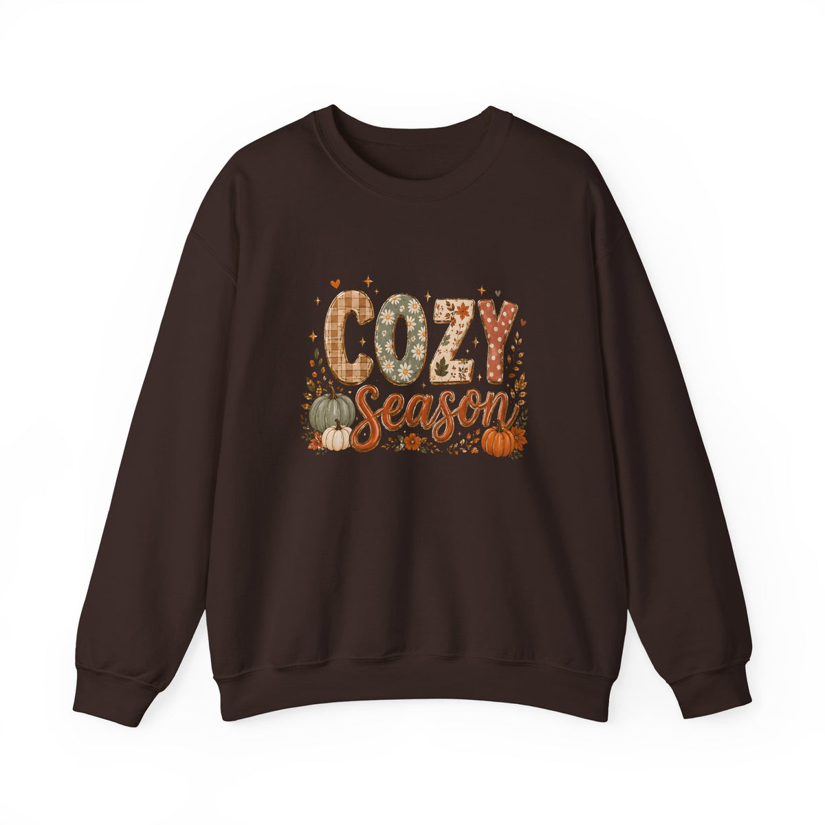 Cozy Season Autumn Pumpkin Crewneck Sweatshirt