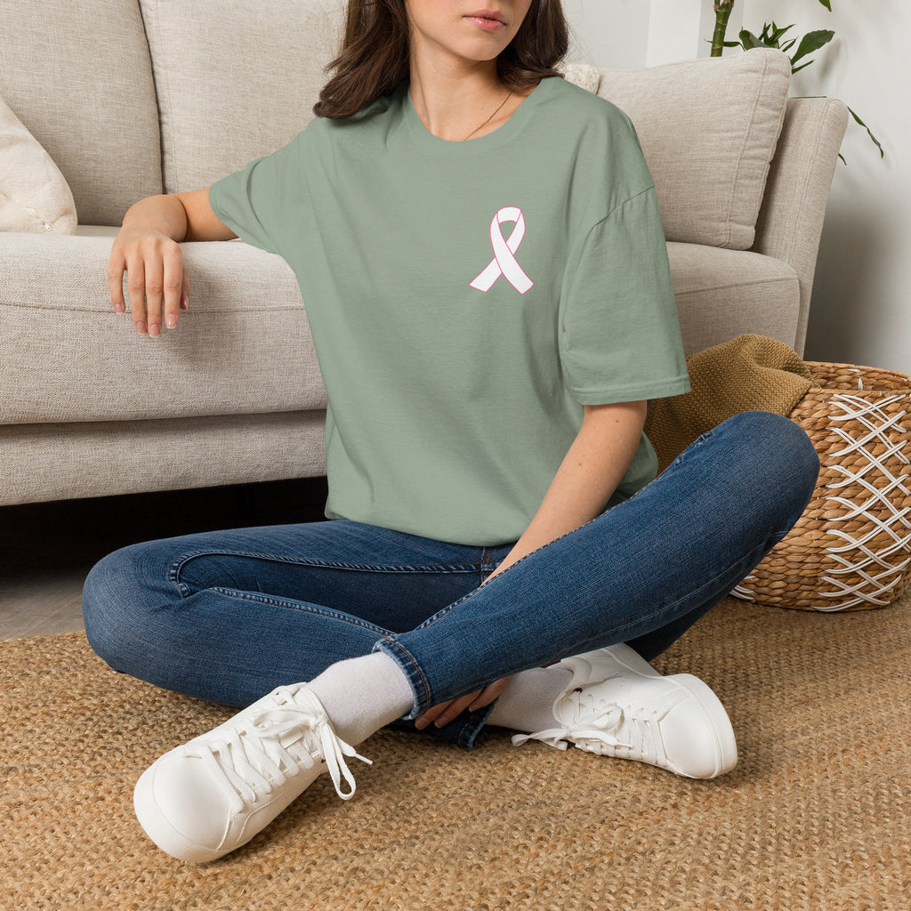 I Wear Pink for My Sister Breast Cancer Support T-Shirt