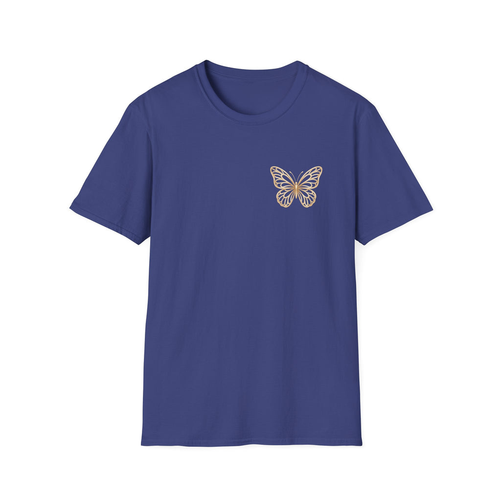 Created with a Purpose Butterfly T-Shirt Faith Graphic Tee