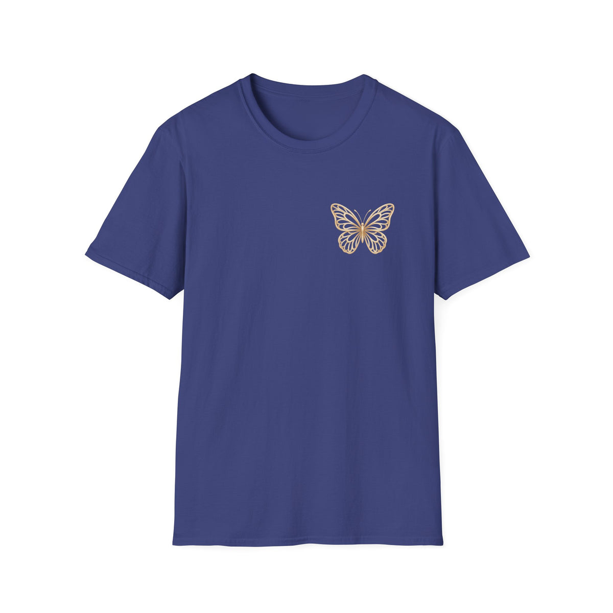 Created with a Purpose Butterfly T-Shirt Faith Graphic Tee