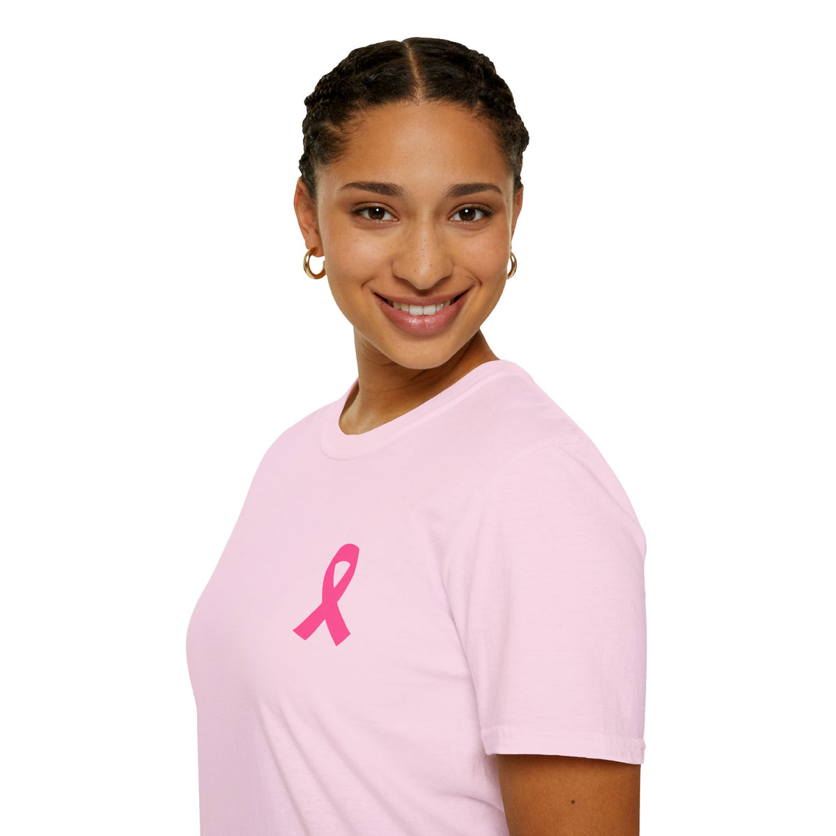 Pink Ribbon Support Squad Breast Cancer Awareness T-Shirt