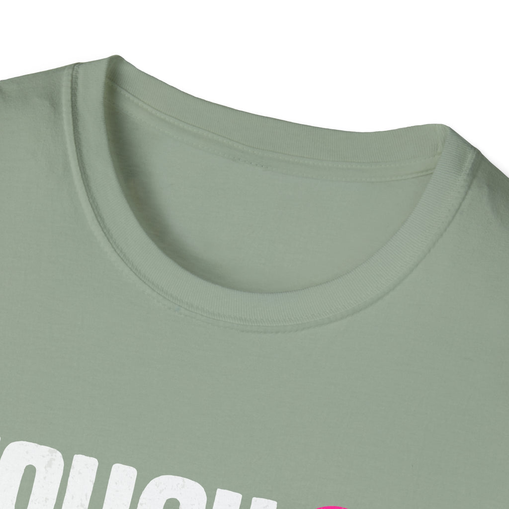 Tough Guys Wear Pink Breast Cancer Awareness T-Shirt Graphic Tee