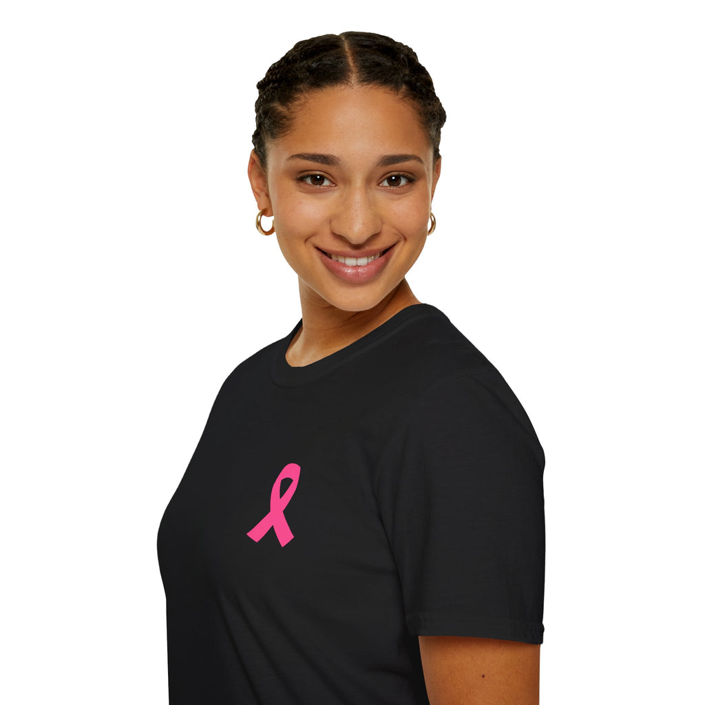 Breast Cancer Awareness Ribbon T-Shirt — Pink Ribbon Support Tee