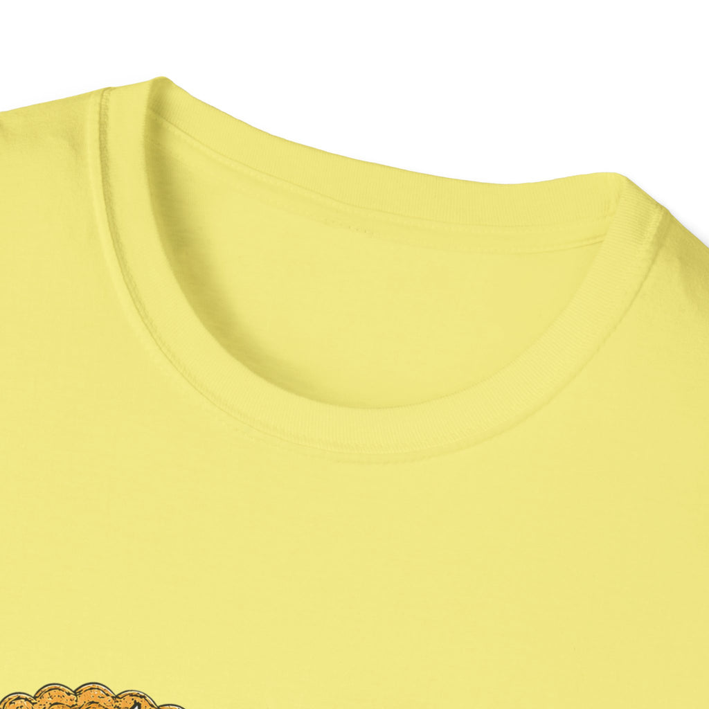Retro Pie Monster T-Shirt — Funny Pac-Maze Dessert Gamer Tee