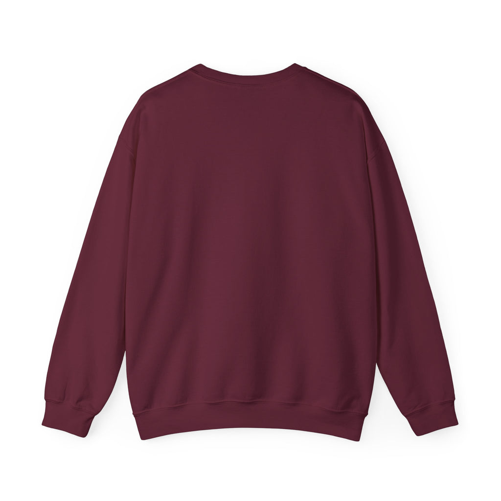 Christian Crewneck Sweatshirt — "Start Each Day with a Grateful Heart" Floral Cross