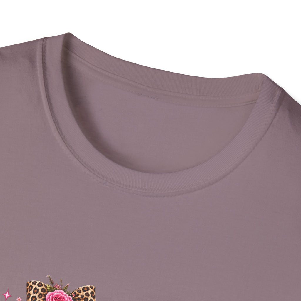 Breast Cancer Awareness Highland Cow T-Shirt