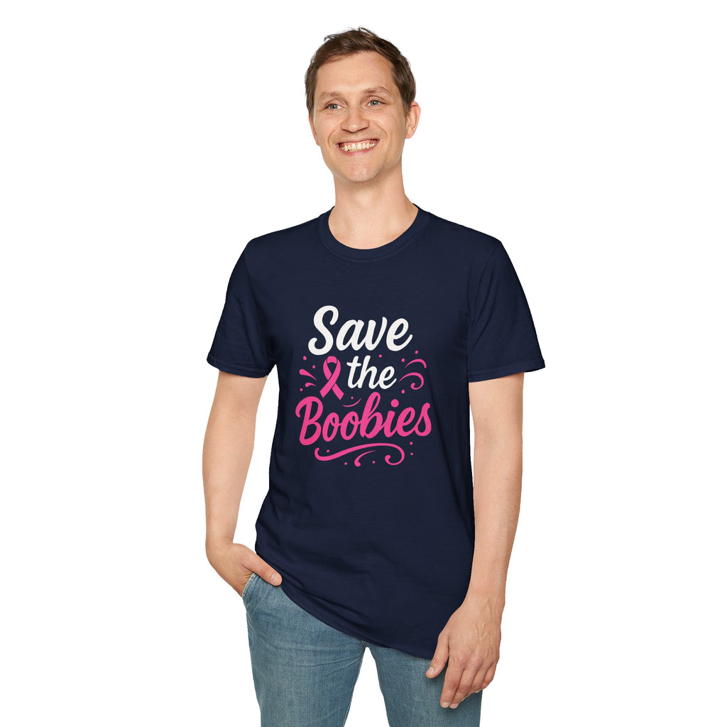 Save the Boobies Breast Cancer Awareness T-Shirt