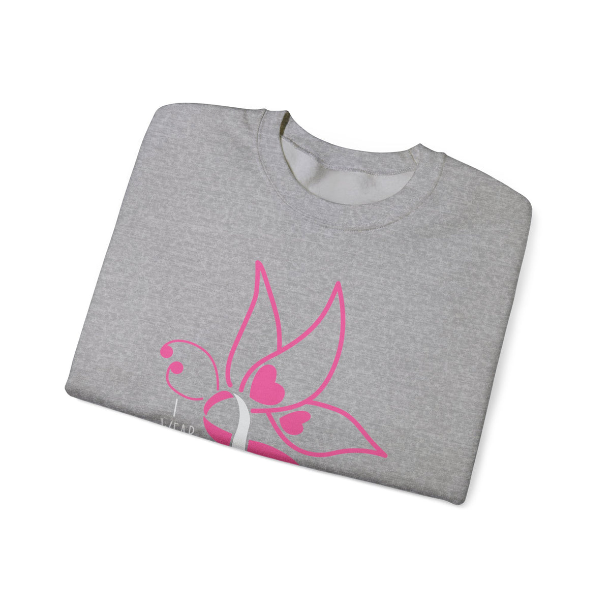 I Wear Pink for My Daughter Breast Cancer Sweatshirt