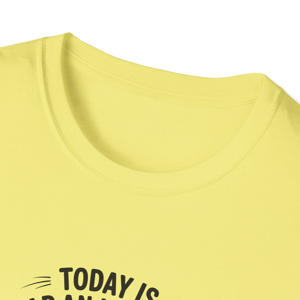 Today Is Slap An Idiot Day Duck T-Shirt — Funny Sarcastic Gift for Her Graphic Tee