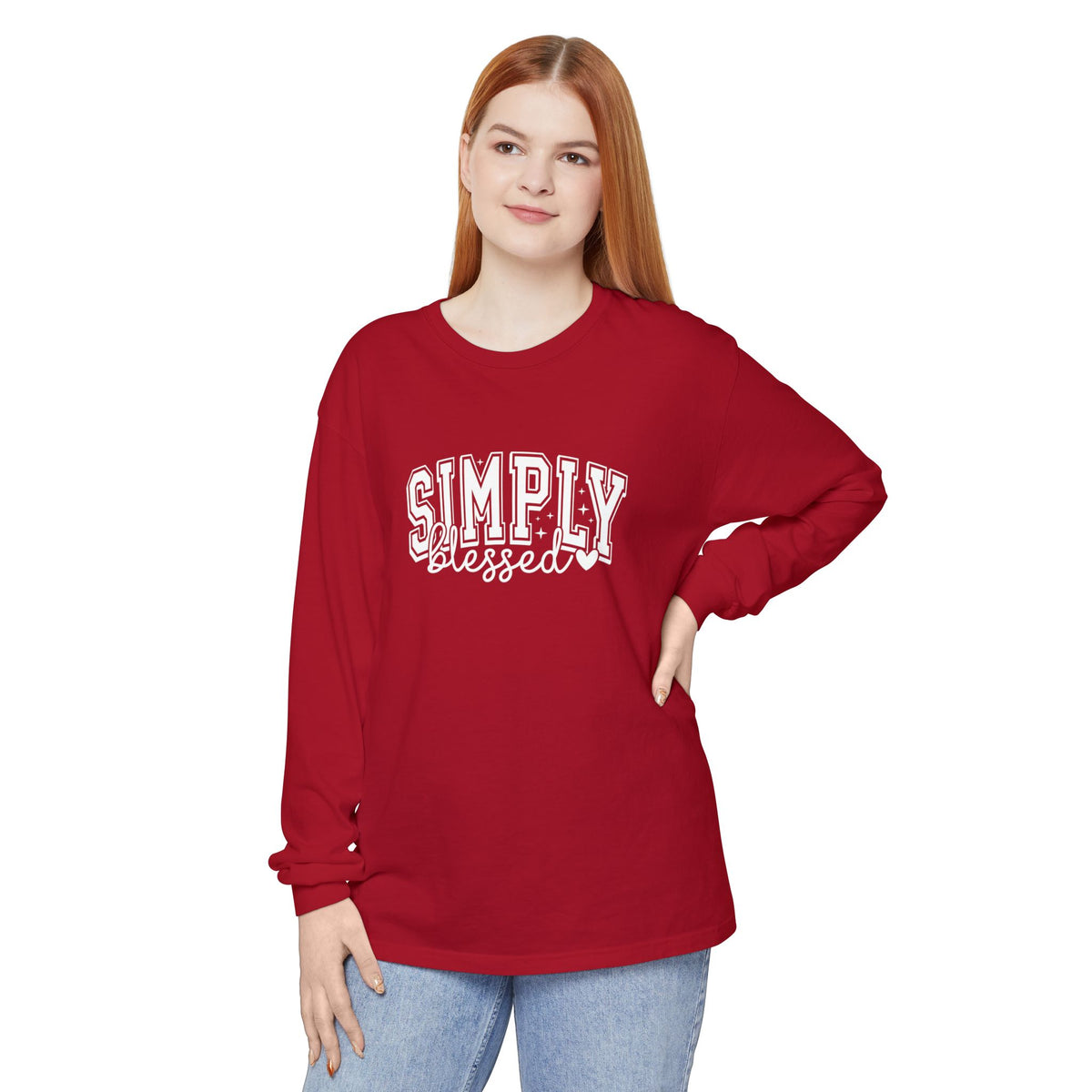Simply Blessed Long Sleeve Tee