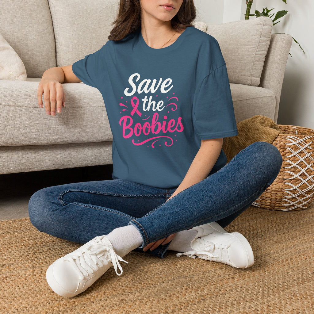 Save the Boobies Breast Cancer Awareness T-Shirt