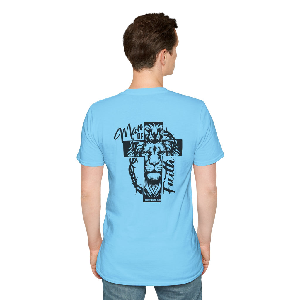 Cross with Crown of Thorns T-Shirt — Christian Faith Tee